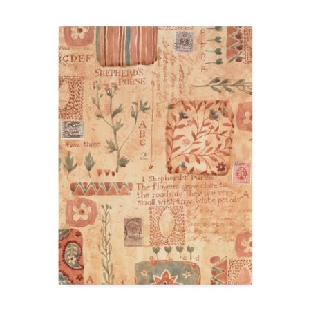 Trademark Fine Art Hope Street Designs 'Pink Floral Collage' Canvas Art, 35x47 ALI35843-C3547GG